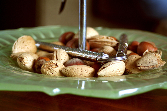 mandle s lískovými ořechy
